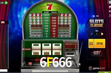 Catálogo de jogos 6F666 com fornecedores Pragmatic Play, Evolution, NetEnt